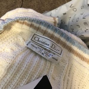 Christian Dior Oversized Sweater